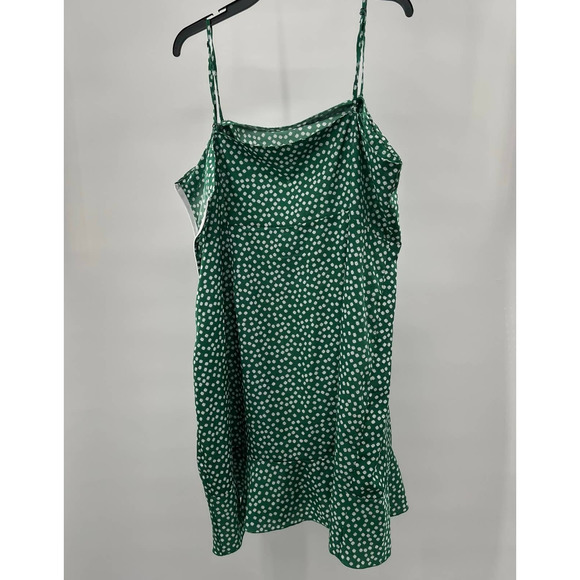 WOMEN'S FAUX WRAP SPAGETTI STRAP DRESS SIZE XL - Picture 7 of 9